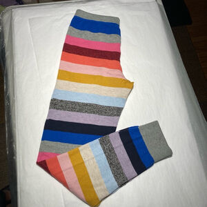 Gap kids leggings Rainbow striped Rainbow size 14/16